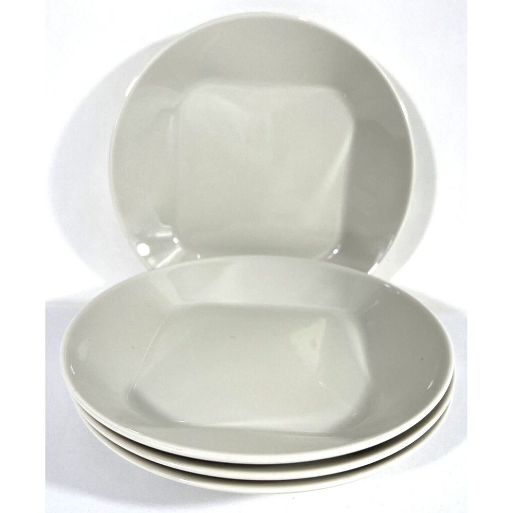 IKEA Formidabel Dessert Plate Plates Light Beige 7" Set of 4 New 203.924.03